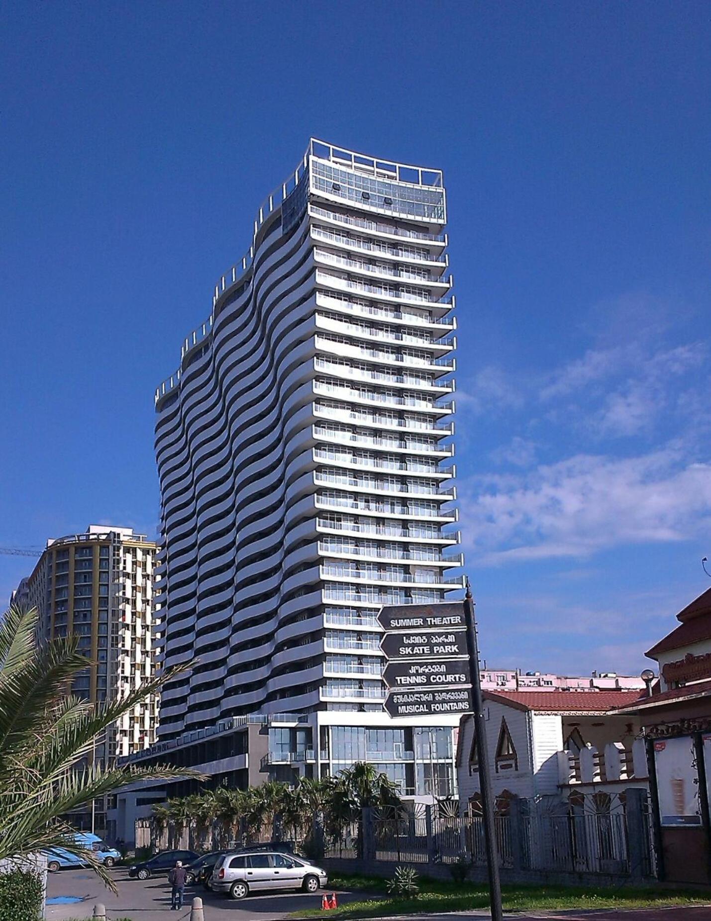 Пентхаус Apart Del Mar С Панорамным Видом باتومي المظهر الخارجي الصورة